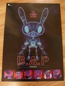 BAP B.A.P 2nd Single Album Power Official Poster