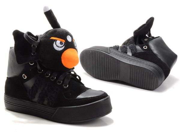 Wikebande OBO Jeremy Angry Bird Sneaker Women Black