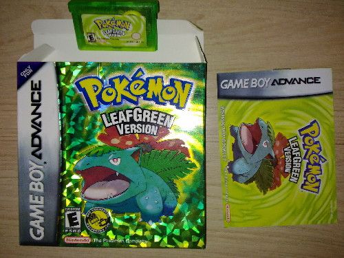 Pokémon Leaf Green.